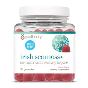 IRISH SEA MOSS 90 GUMMIES YOUTHEORY