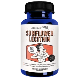 LEGENDAIRY MILK SUNFLOWER LECITHIN 60 SOFTGELS